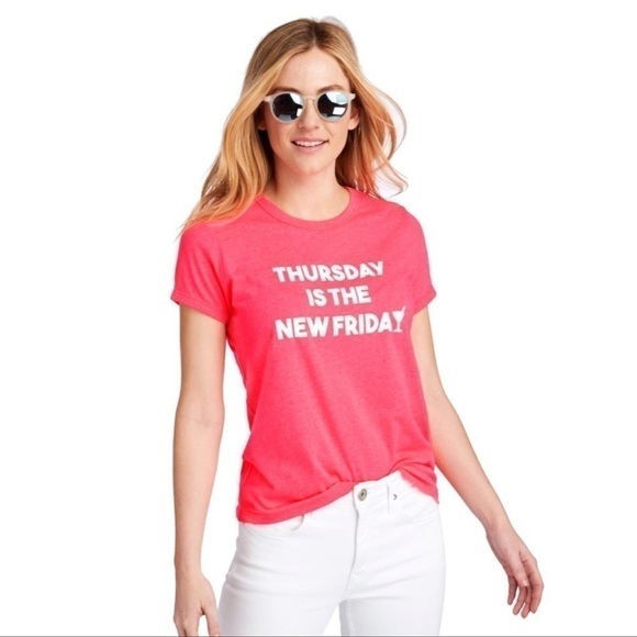 π
Ίπ³ Vineyard Vines Thursday is the new Friday Shirt Small - Picture 2 of 6